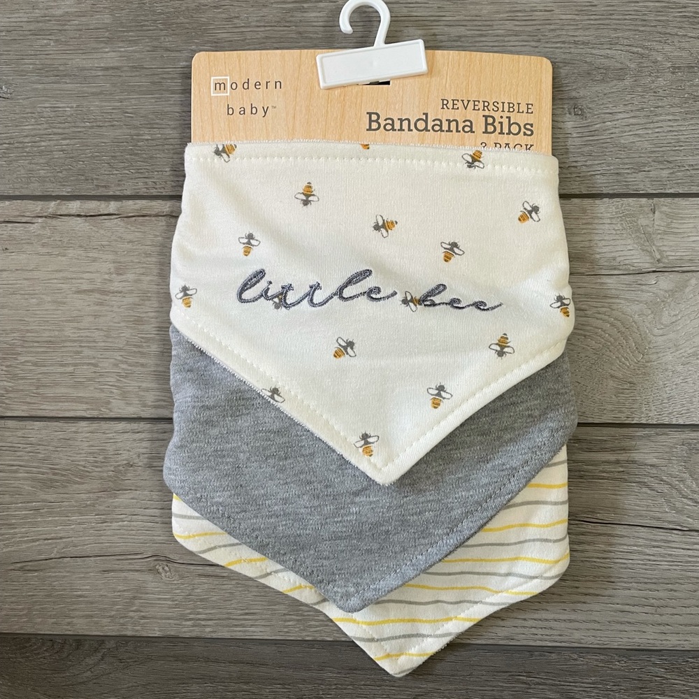 Brand new bandana bibs, 3 pack